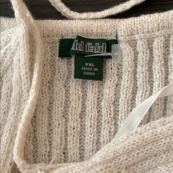 New | Pretty Wild Fable oatmeal crop Camisole - Picture 6 of 6